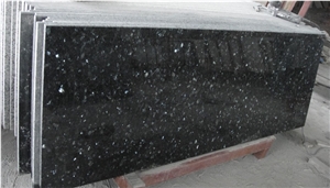 Emerald Pearl Polished Granite Countertop, Emerald Pearl Blue Granite Countertop