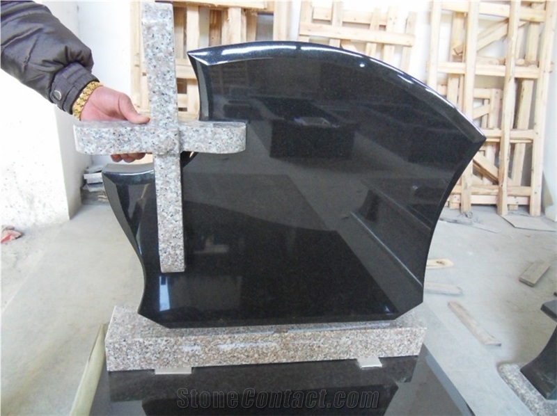 European Style Tombstone, Monument, G635 Red Granite Tombstone