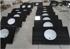 Shanxi Black Granite Bath Top, China Black Granite Bath Top