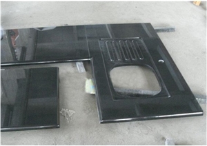 Shanxi Black Granite Countertop,worktop, Absolute Black Granite Countertop