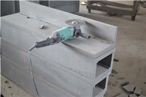 Chinese Basalt Swimming Pool Coping, Volcanic Grey Basalt Swimming Pool Coping