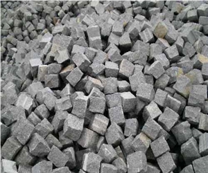 Granite Cobble Paving, Grey Granite Cobbles