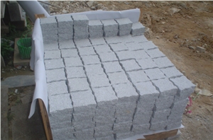 Granite Cobble Paving, Grey Granite Cobbles