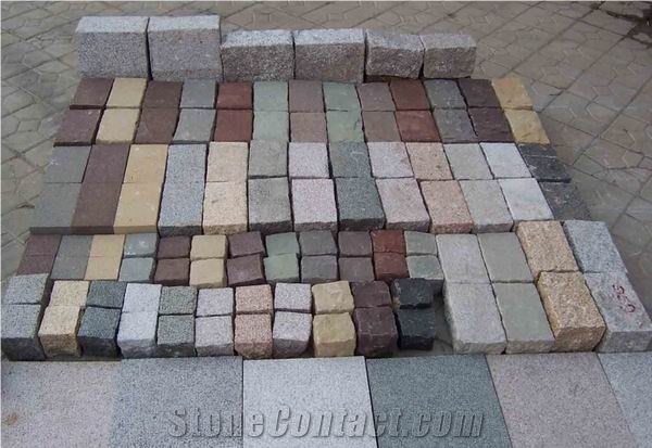 Granite Cube Stones