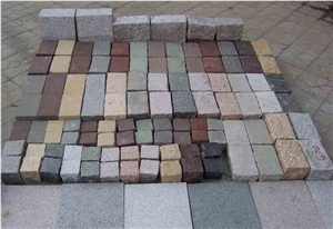 Granite Cube Stones