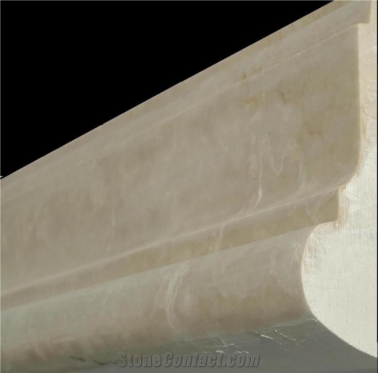 Marble Profile, Molding, Tarnov Beige Marble