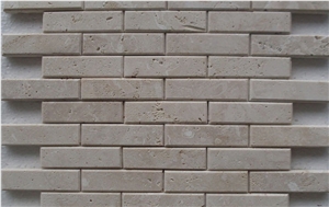 Coral Stone Mosaic, Shell Stone White Brick Mosaic