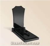 Granite Tombstone and Monuments, China Black Granite Tombstone