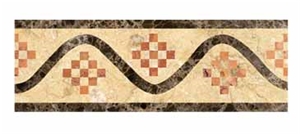 Marble Waterjet Border Line