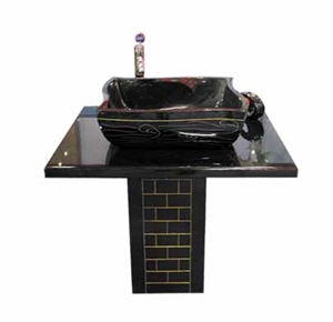 Vanity Sink VS-005, China Black Granite Sink,wash Basins Vanity Sink VS-005, China Black Granite Sink,wash Basins
