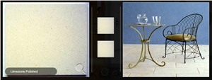 Light Beige Limestone Polished Floor Tiles, Moca Crema Beige Limestone Light Beige Limestone Polished Floor Tiles, Moca Crema Beige Limestone