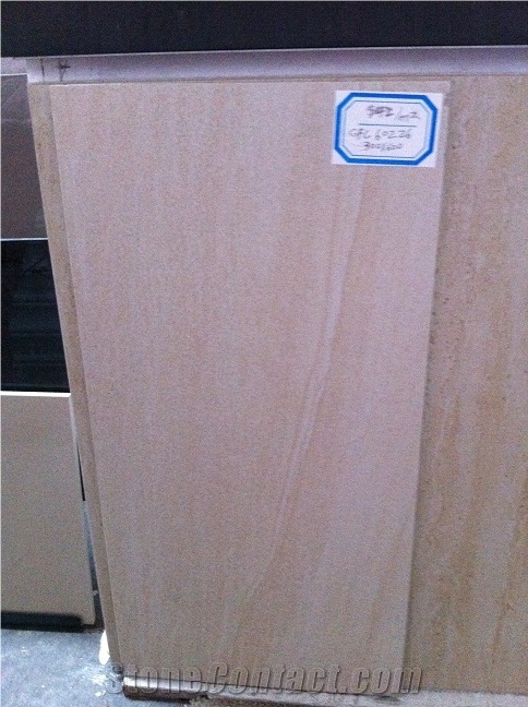 Sandstone Wall Tiles, China Brown Sandstone