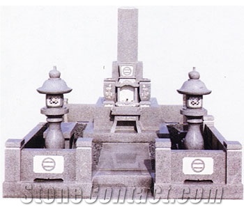 Grey Granite Monument, Tombstone