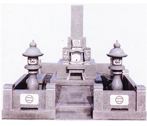 Grey Granite Monument, Tombstone