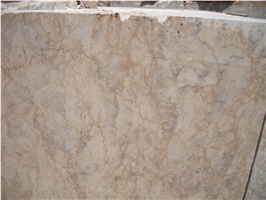 Light Cream Marble Block, Pakistan White Marble