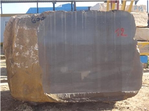Foussana Gris Grey Limestone Block, Tunisia Grey Limestone