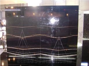 NERO DORATO, Nero Tunisia Marble Block