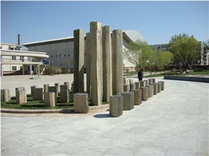 Green Basalt Column