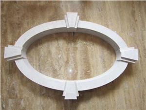 Travertine Molding, Armenian Gold Yellow Travertine