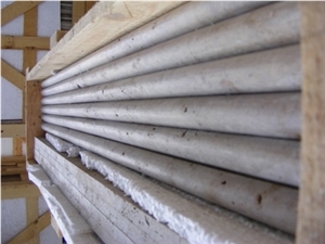TRAVERTINE STEPS, Noce Brown Travertine