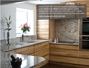 Delicatus White Countertop, White Granite Delicatus White Countertop, White Granite