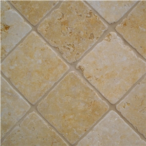 Jerusalem Gold Tumbled, Limestone Slabs