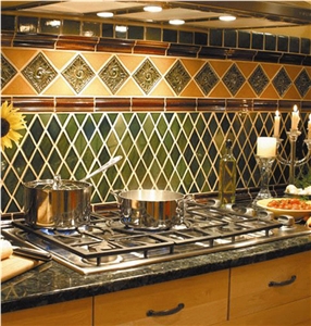 Kitchen Design, Ceramic Backsplash