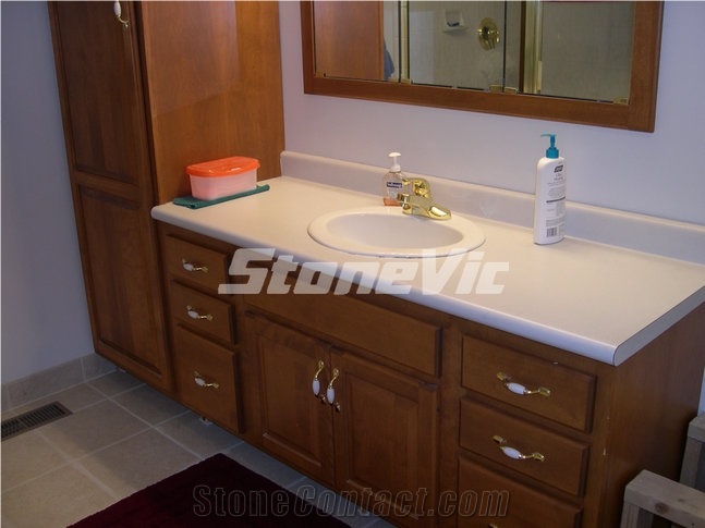 Aluminum Polymer Laminated Marble Panel Bath Top