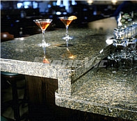 Yellow Granite Bar Top