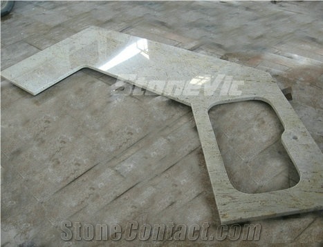 Verde Butterfly Green Granite Kitchen Countertops