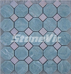 Slate Moasic, Green Slate Mosaic