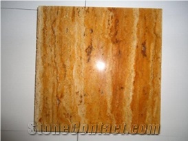 Paltink Scabas Travertine, Turkey Yellow Travertine Slabs & Tiles
