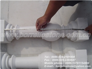 White Marble Balustrades