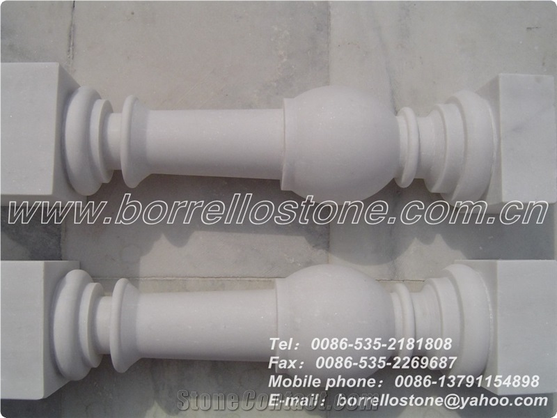 White Marble Balustrades