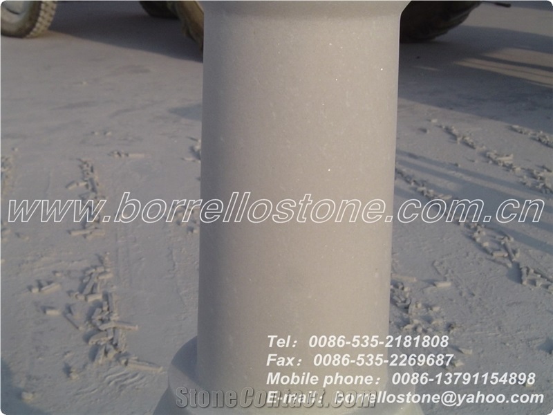 White Marble Column