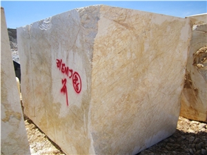 Turkey Golden Spider Marble Block