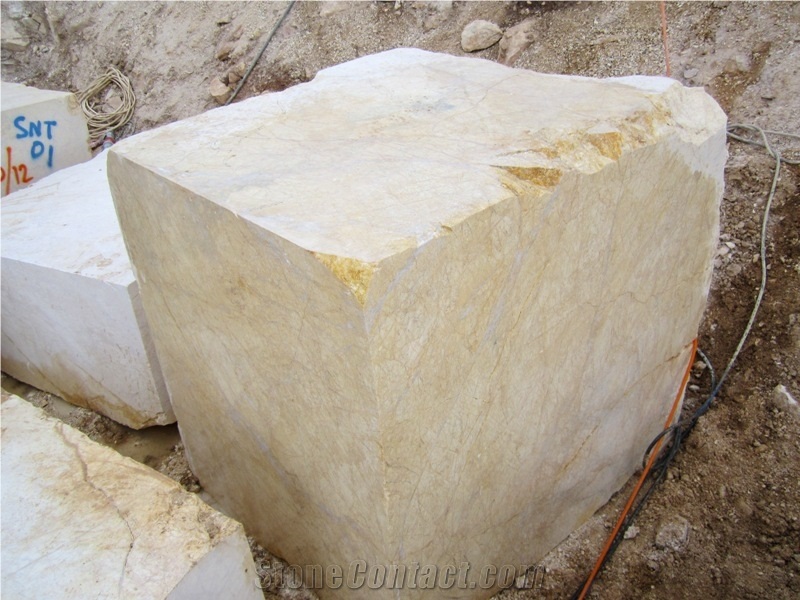 Turkey Golden Spider Marble Block