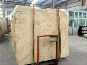 Turkey Golden Spider Marble Block