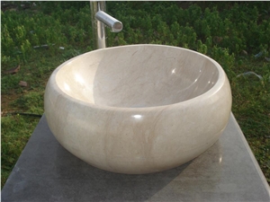 PNEU Wash Basin, Thala Beige Limestone