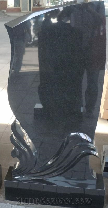 Shanxi Black Granite Monument, China Black Granite Monument