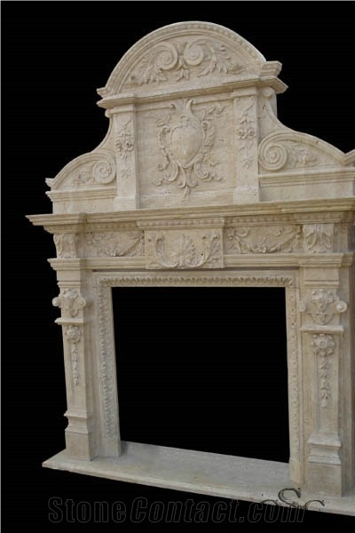 Custom Fireplace, Marble Fireplace