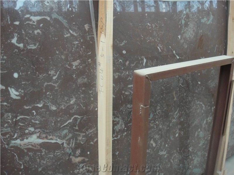 Gris Violet, Violet Moresque Limestone, Gris Violet Benslimane Marble Slab and Tile