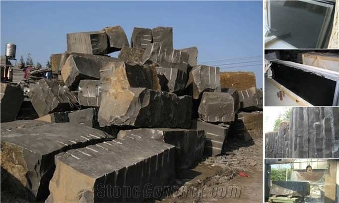Absolute Black Granite Blocks
