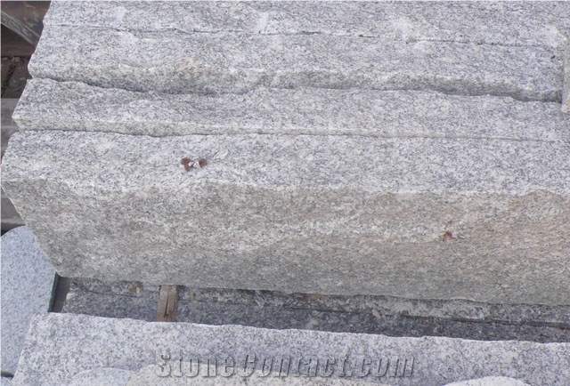G603 Granite Splitface Kerbstone