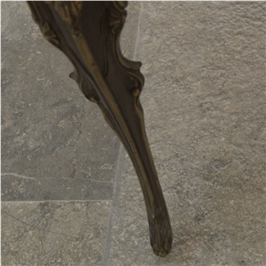 Transylvania Gray Limestone Composition, Antique