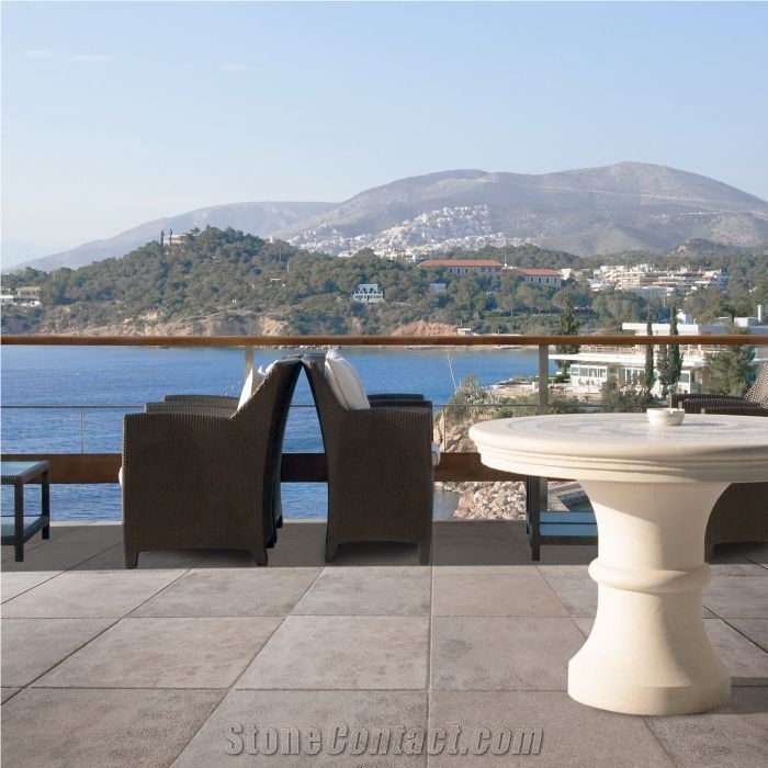 Transylvania Outdoor Pool Coping, Transylvania Bicolor Grey Limestone