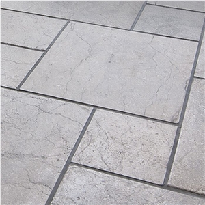 Transylvania V Light - Villa Pattern, Transylvania V Gray Limestone Slabs