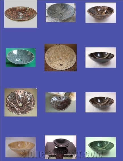 Stone Sink/Basin-Marble/Granite/Onyx Sink/Basin