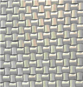 Cucumus Gris Foussana Mosaic, Foussana Grey Limestone