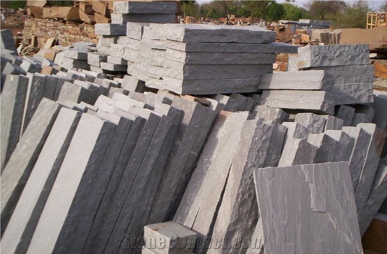 Kandla Grey Sandstone Steps, Candla Grey Full Step